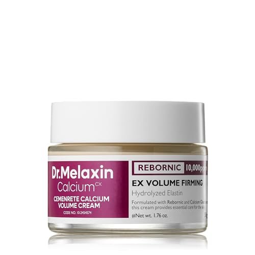 Dr.Melaxin Calcium Intense Firming Cream with Collagen & Elastin - Lifting & Volumizing Face Cream for Sagging Skin, Niacinamide for Plumping Care, 1.69 fl.oz Avelisse