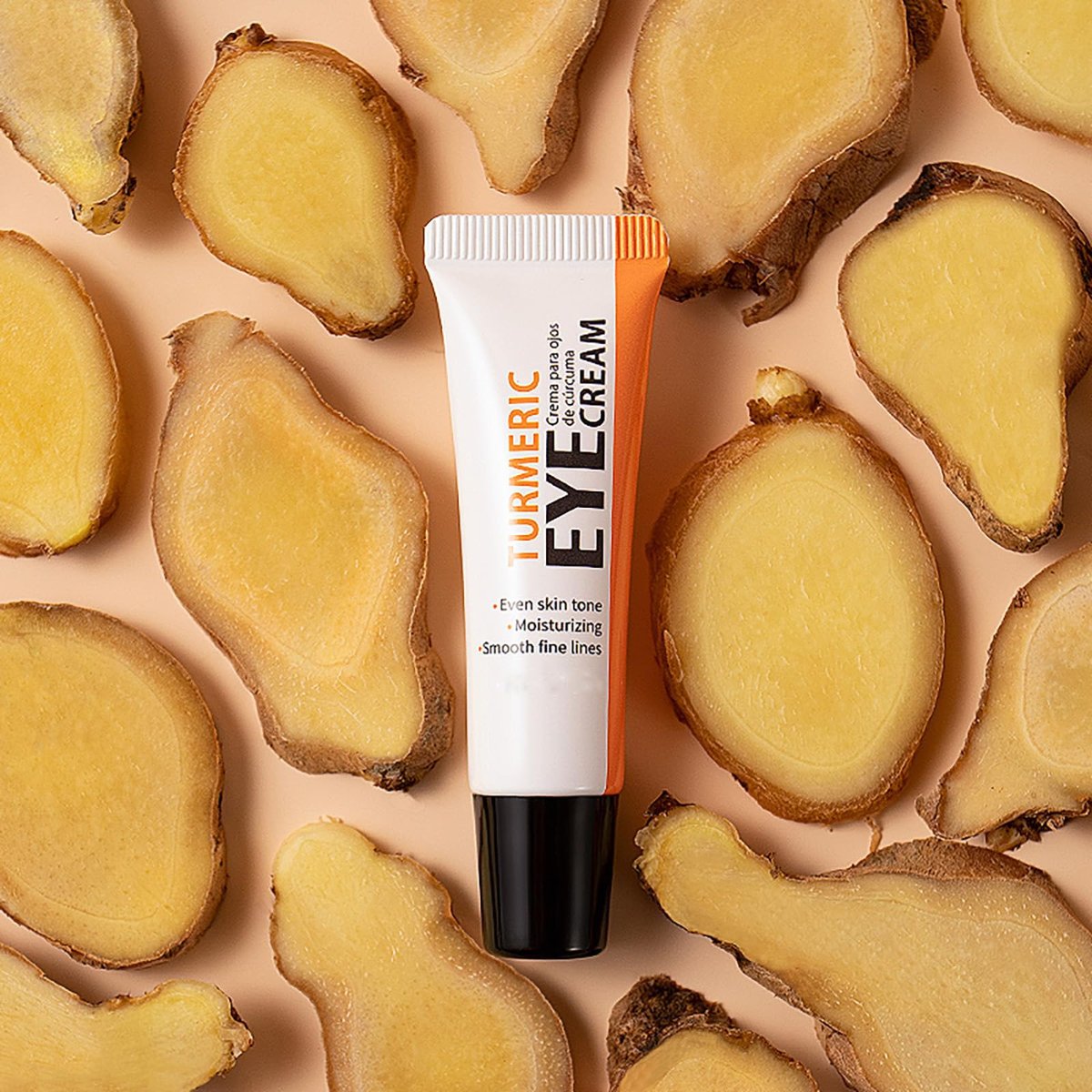 Easilydays Turmeric Under Eye Cream – Hydrating Eye Serum for Dark Circles, Fine Lines, and Puffiness Avelisse