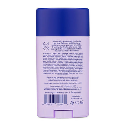 Megababe Night Rescue Brightening & Soothing Moisturizer - 2.12 oz Avelisse