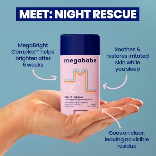 Megababe Night Rescue Brightening & Soothing Moisturizer - 2.12 oz Avelisse