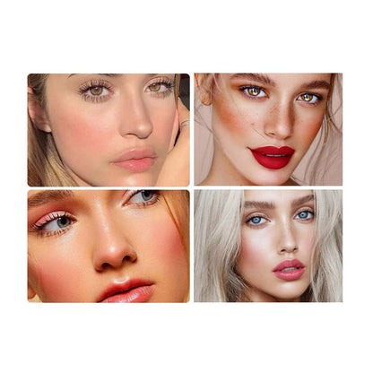 12 Color Concealer Palette & 12 Colors Blush Palette – Full Coverage Makeup Set for Under Eye Dark Circles, Highlight, and Contouring Avelisse