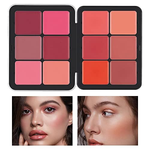 12 Color Concealer Palette & 12 Colors Blush Palette – Full Coverage Makeup Set for Under Eye Dark Circles, Highlight, and Contouring Avelisse