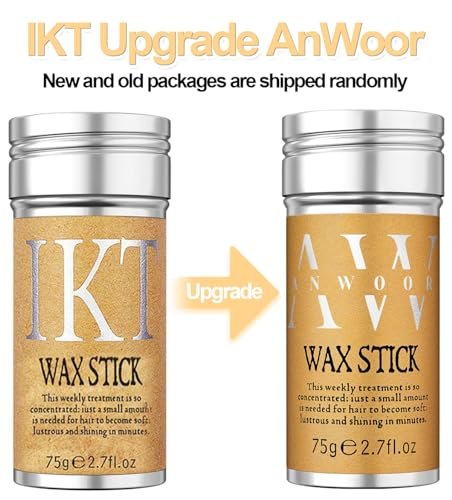 AnWoor Hair Wax Stick for Flyaways - Smoothing Pomade for Kids, Women & Girls - Bun Maker & Flyaway Tamer (2.7 oz) - görsel 12