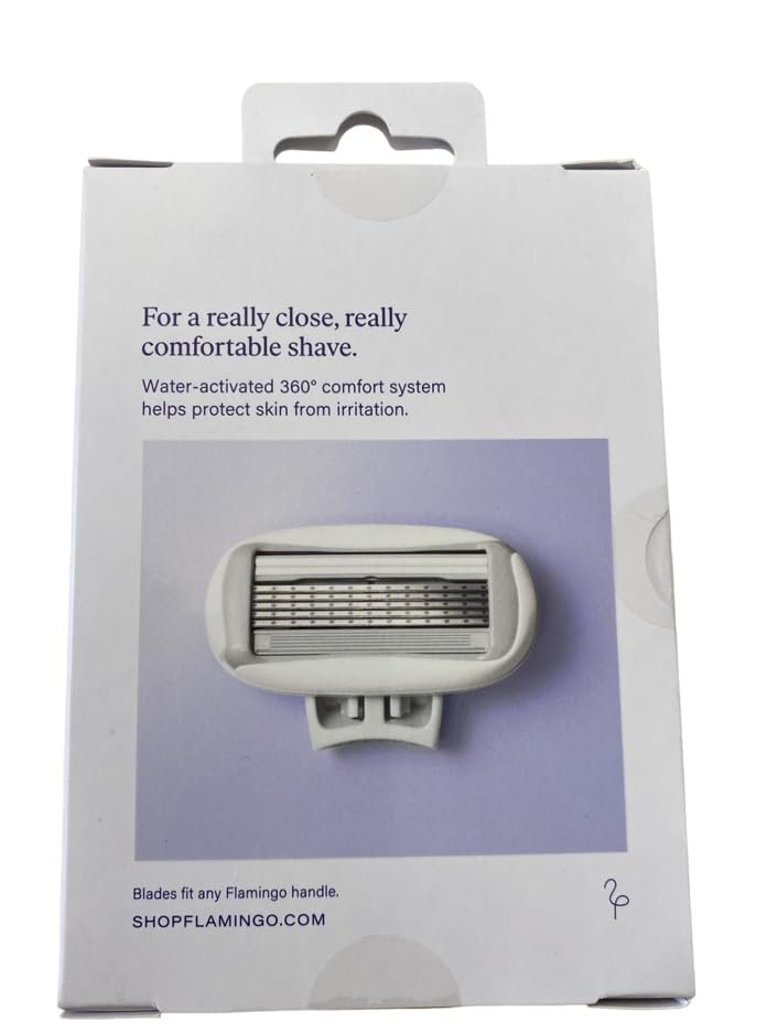 Flamingo Women's 5-Blade Razor Refills – 8 Pack | Smooth, Close Shave - görsel 2