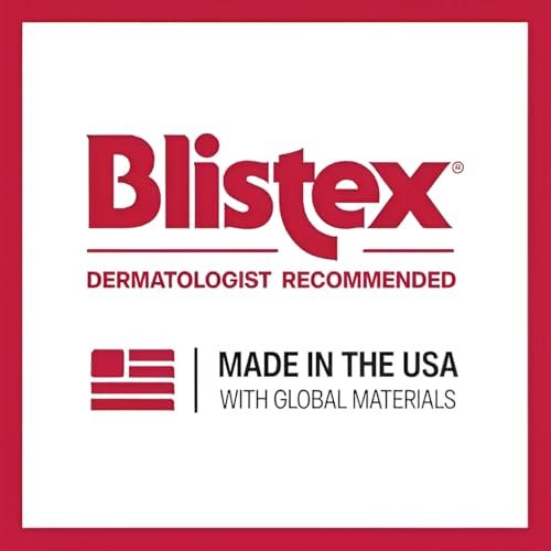 Blistex Lip Medex Medicated Lip Balm, 0.25 oz (Pack of 3) – Cooling Relief & Advanced Hydration - görsel 10