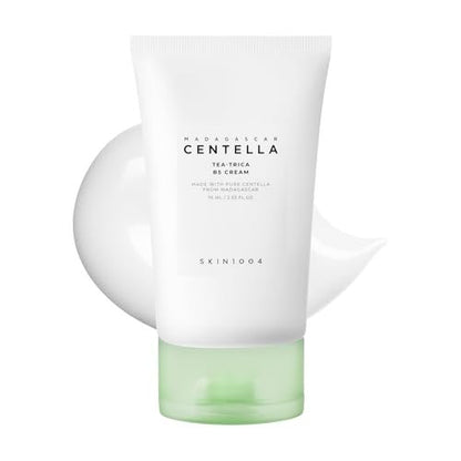 SKIN1004 Tea-Trica B5 Cream - Soothing & Hydrating Face Moisturizer with Centella Asiatica & Panthenol, Gel Cica Cream for Sensitive Skin, 2.53 fl.oz (75ml)