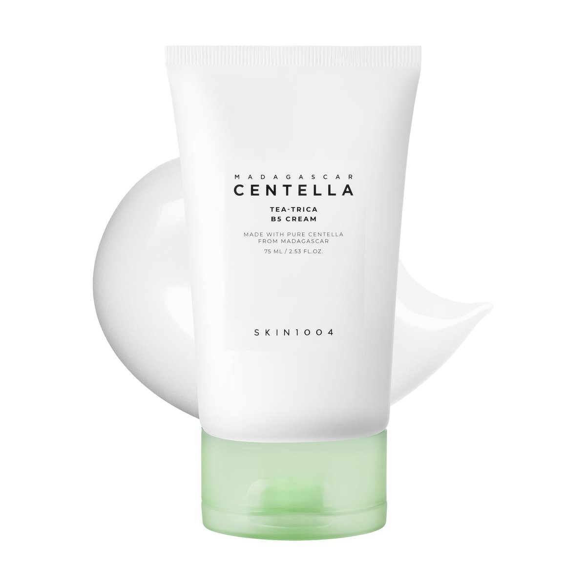 SKIN1004 Tea-Trica B5 Cream - Soothing & Hydrating Face Moisturizer with Centella Asiatica & Panthenol, Gel Cica Cream for Sensitive Skin, 2.53 fl.oz (75ml) - görsel 1