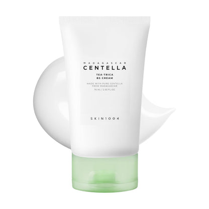 SKIN1004 Tea-Trica B5 Cream - Soothing & Hydrating Face Moisturizer with Centella Asiatica & Panthenol, Gel Cica Cream for Sensitive Skin, 2.53 fl.oz (75ml)