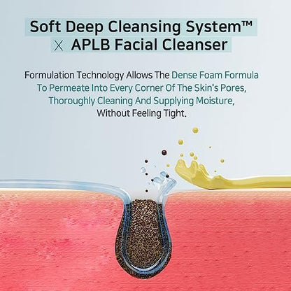 APLB Glutathione Niacinamide Facial Cleanser – LIPO GLUTA NIAC CEN™ 8.6% – Korean Skincare for Pore Tightening, Sebum Control & Deep Moisture (2.71 Fl Oz) Avelisse
