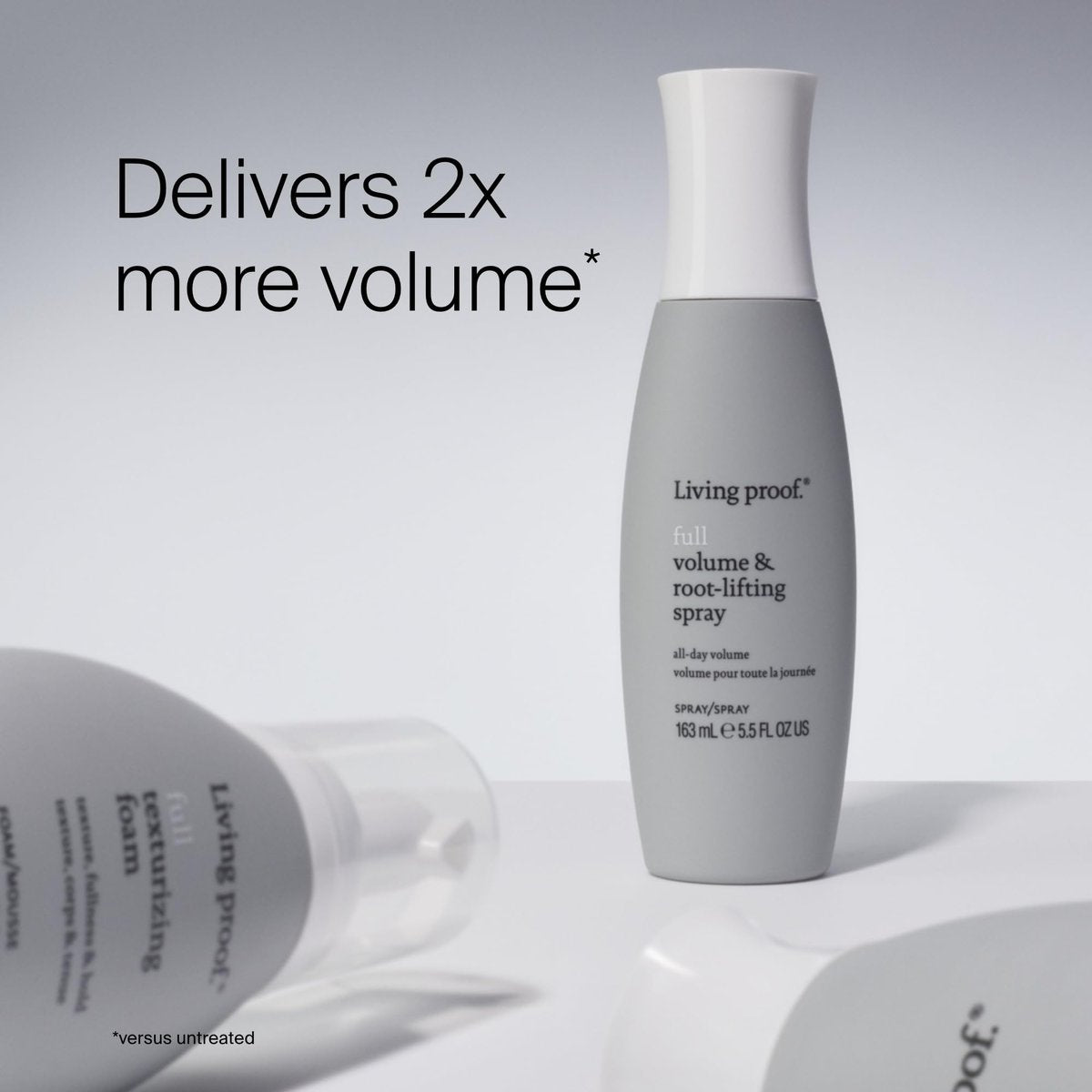 Living Proof Full Volume & Root-Lifting Spray – 5.5 oz | Alcohol-Free Volumizing Hair Spray - görsel 5