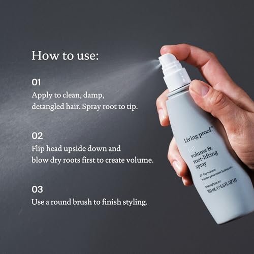 Living Proof Full Volume & Root-Lifting Spray – 5.5 oz | Alcohol-Free Volumizing Hair Spray - görsel 10