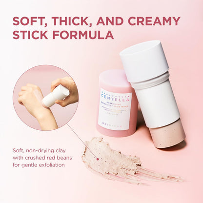 SKIN1004 Poremizing Quick Clay Stick Mask - Pink Mud Mask with Centella for Pore Minimizing and Sebum Control, 0.95 oz Avelisse