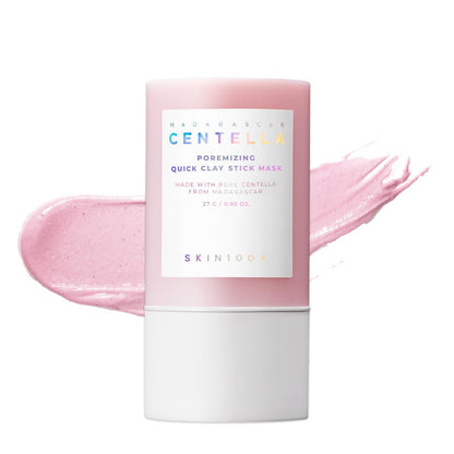 SKIN1004 Poremizing Quick Clay Stick Mask - Pink Mud Mask with Centella for Pore Minimizing and Sebum Control, 0.95 oz Avelisse