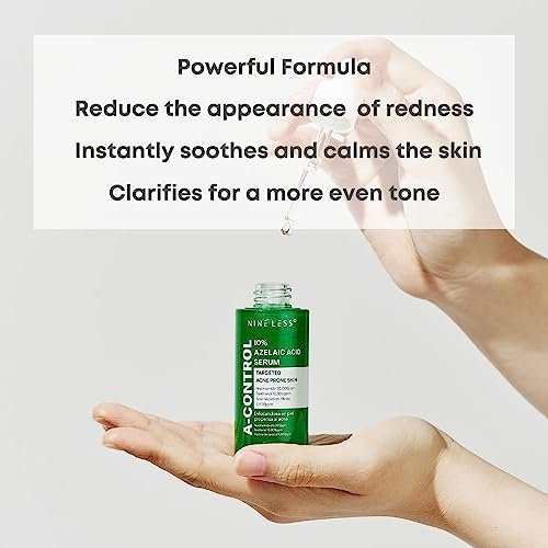 NINELESS A-Control 10% Azelaic Acid Serum – Clarifying & Smoothing Face Serum Avelisse