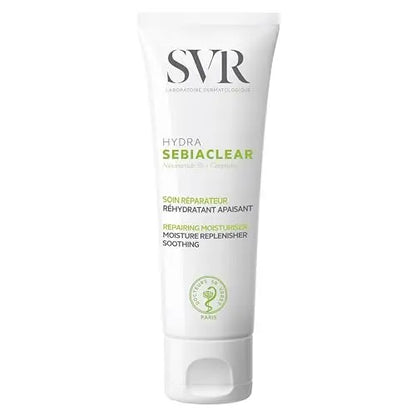 SVR Sebiaclear Moisturizing Face Cream - Soothing Moisturizer for Oily Sensitive Skin with Niacinamide, Hyaluronic Acid & Ceramides, Non-Comedogenic, 1.4 oz Avelisse