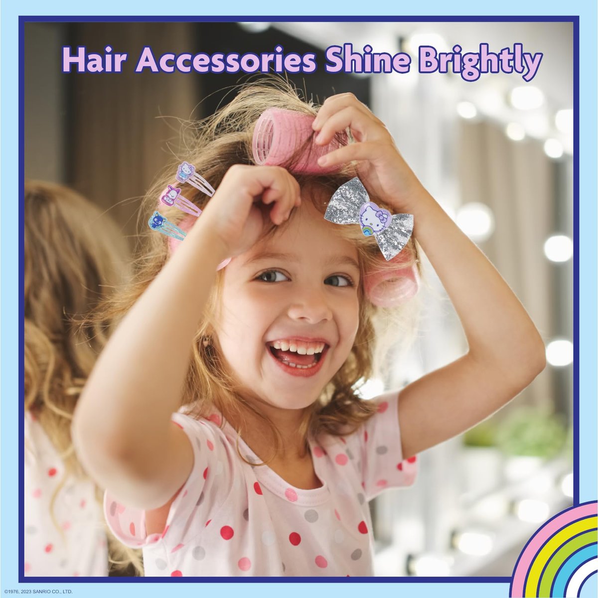 Hello Kitty and Friends Hair Accessories Mini Gift Bag Set - Hair Bows, Clips & Ties for Girls, Kids, Birthdays & Parties by Townley Girl - görsel 5