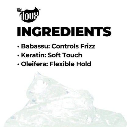 The Doux BIG POPPA Curl Defining Gel – Frizz Control & Soft Hold for Curly Hair with Babassu Oil, 16 oz Avelisse