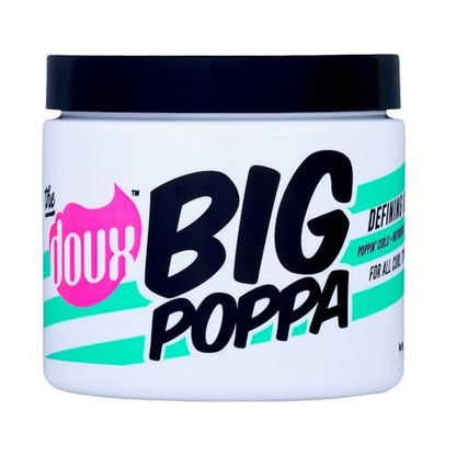 The Doux BIG POPPA Curl Defining Gel – Frizz Control & Soft Hold for Curly Hair with Babassu Oil, 16 oz Avelisse