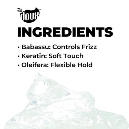 The Doux BIG POPPA Curl Defining Gel – Frizz Control & Soft Hold for Curly Hair with Babassu Oil, 16 oz Avelisse