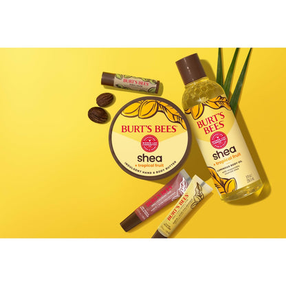 Burt's Bees Shea + Tropical Fruit Indulgent Hand and Body Butter, Non-Greasy, Antioxidant Rich for Glowing Skin, 11 oz Avelisse