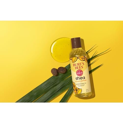 Burt's Bees Shea + Tropical Fruit Indulgent Hand and Body Butter, Non-Greasy, Antioxidant Rich for Glowing Skin, 11 oz Avelisse