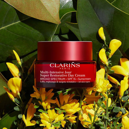 Clarins Super Restorative Day Cream SPF 15 – Anti-Aging Moisturizer for Mature Skin Avelisse