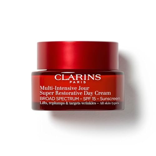 Clarins Super Restorative Day Cream SPF 15 – Anti-Aging Moisturizer for Mature Skin Avelisse