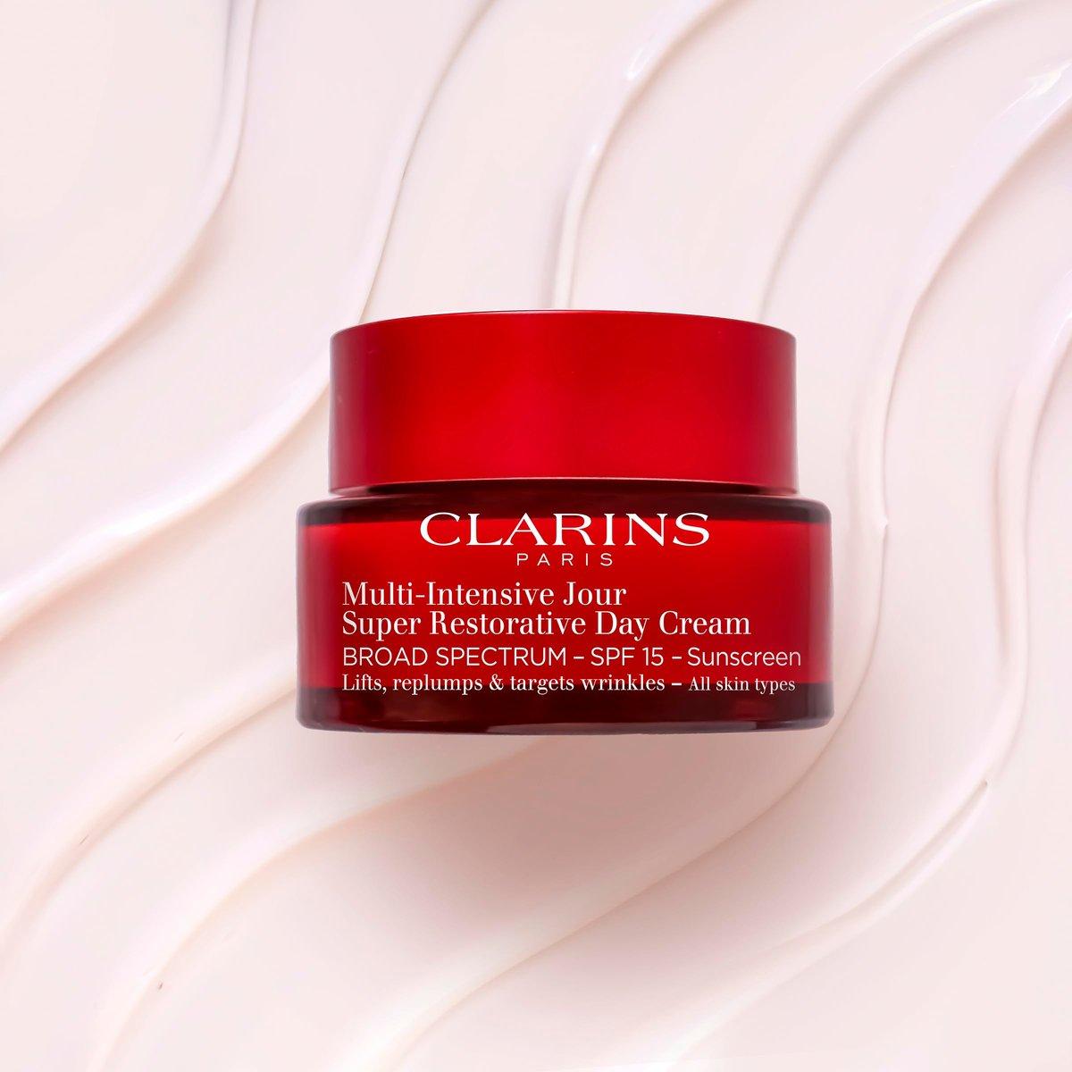 Clarins Super Restorative Day Cream SPF 15 – Anti-Aging Moisturizer for Mature Skin Avelisse