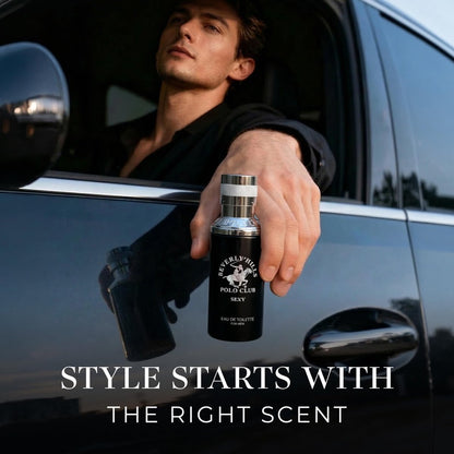 Beverly Hills Polo Club Men's Fragrance Collection - 4 Premium Eau de Toilette Colognes (1 oz Each) - Blaze, Sexy, Rogue, Active - Long-Lasting Scent Set for Him Avelisse