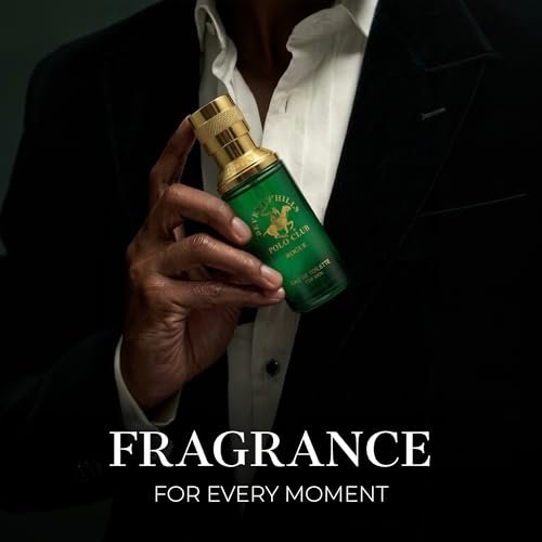 Beverly Hills Polo Club Men's Fragrance Collection - 4 Premium Eau de Toilette Colognes (1 oz Each) - Blaze, Sexy, Rogue, Active - Long-Lasting Scent Set for Him Avelisse