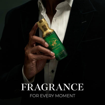 Beverly Hills Polo Club Men's Fragrance Collection - 4 Premium Eau de Toilette Colognes (1 oz Each) - Blaze, Sexy, Rogue, Active - Long-Lasting Scent Set for Him Avelisse