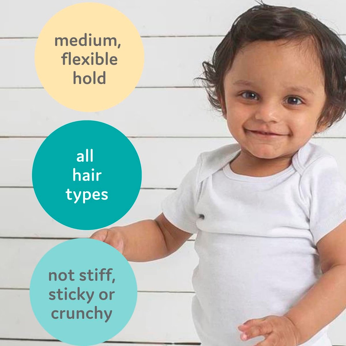 T is for Tame - Natural Conditioner Spray & Alcohol-Free Styling Hair Gel for Kids & Toddlers, All Hair Types, Made in the USA - 4.2 fl oz & 3.38 fl oz Avelisse