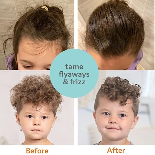 T is for Tame - Natural Conditioner Spray & Alcohol-Free Styling Hair Gel for Kids & Toddlers, All Hair Types, Made in the USA - 4.2 fl oz & 3.38 fl oz Avelisse