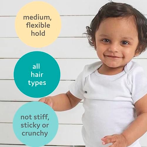 T is for Tame - Natural Conditioner Spray & Alcohol-Free Styling Hair Gel for Kids & Toddlers, All Hair Types, Made in the USA - 4.2 fl oz & 3.38 fl oz Avelisse
