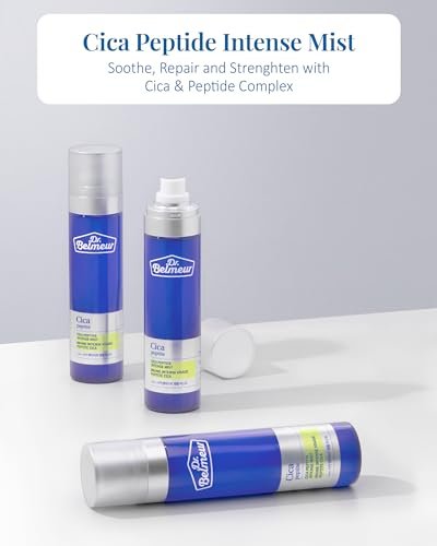 DR. BELMEUR Advanced CICA Intense Mist for Sensitive Skin – Ultra Fine Hydrating Face Mist with Centella Asiatica & Betaine (4.06 fl oz)