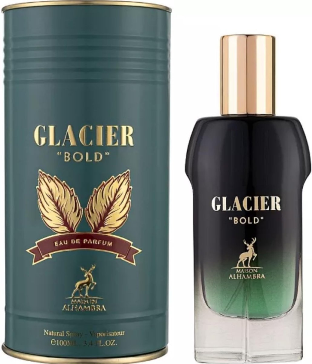 Glacier - Bold by Maison Alhambra for Unisex - 3.4 oz EDP Spray - görsel 1