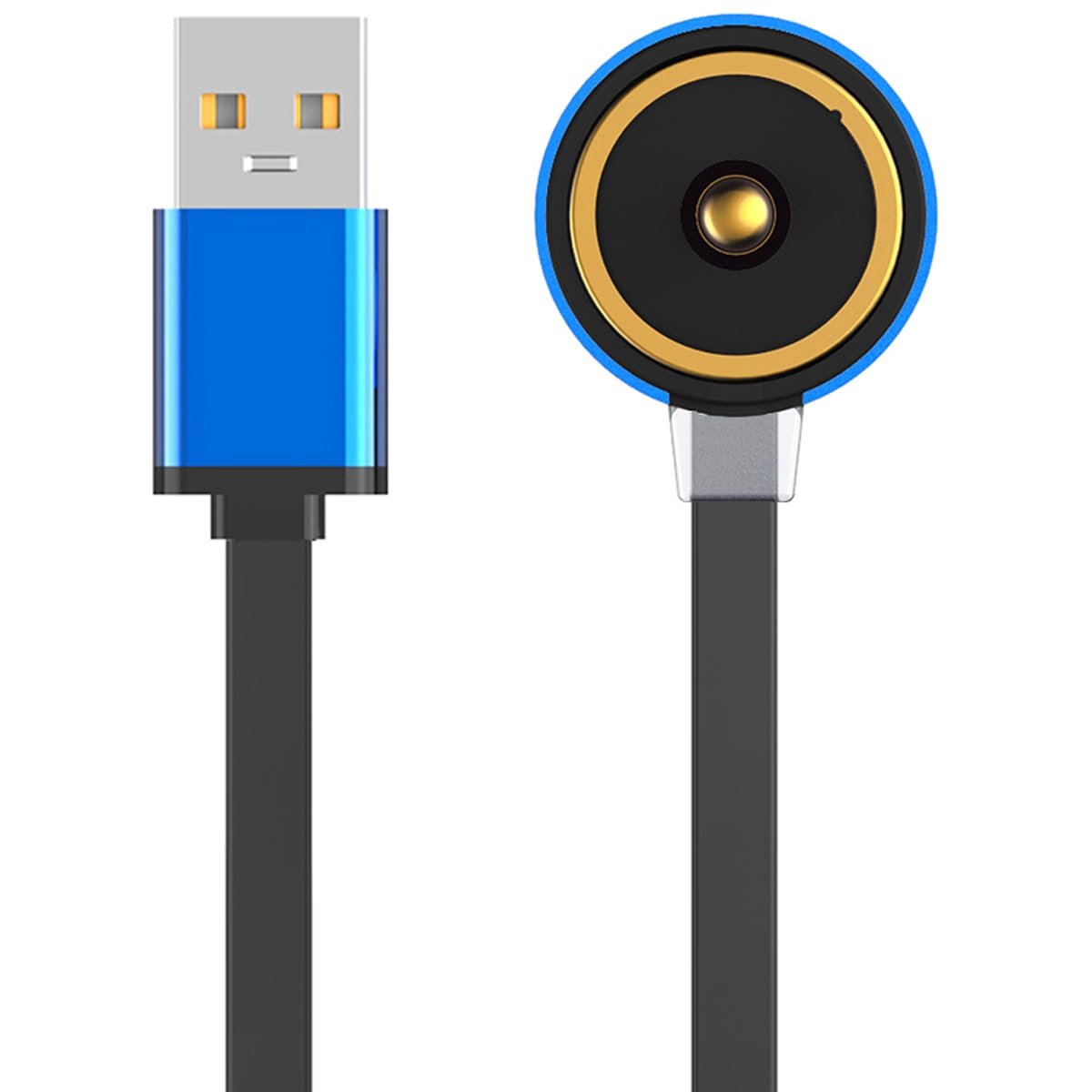 Kissmart MCC 1A Charger for Olight Flashlights - Replacement USB Charging Cable (3.3 ft, Blue) - görsel 1