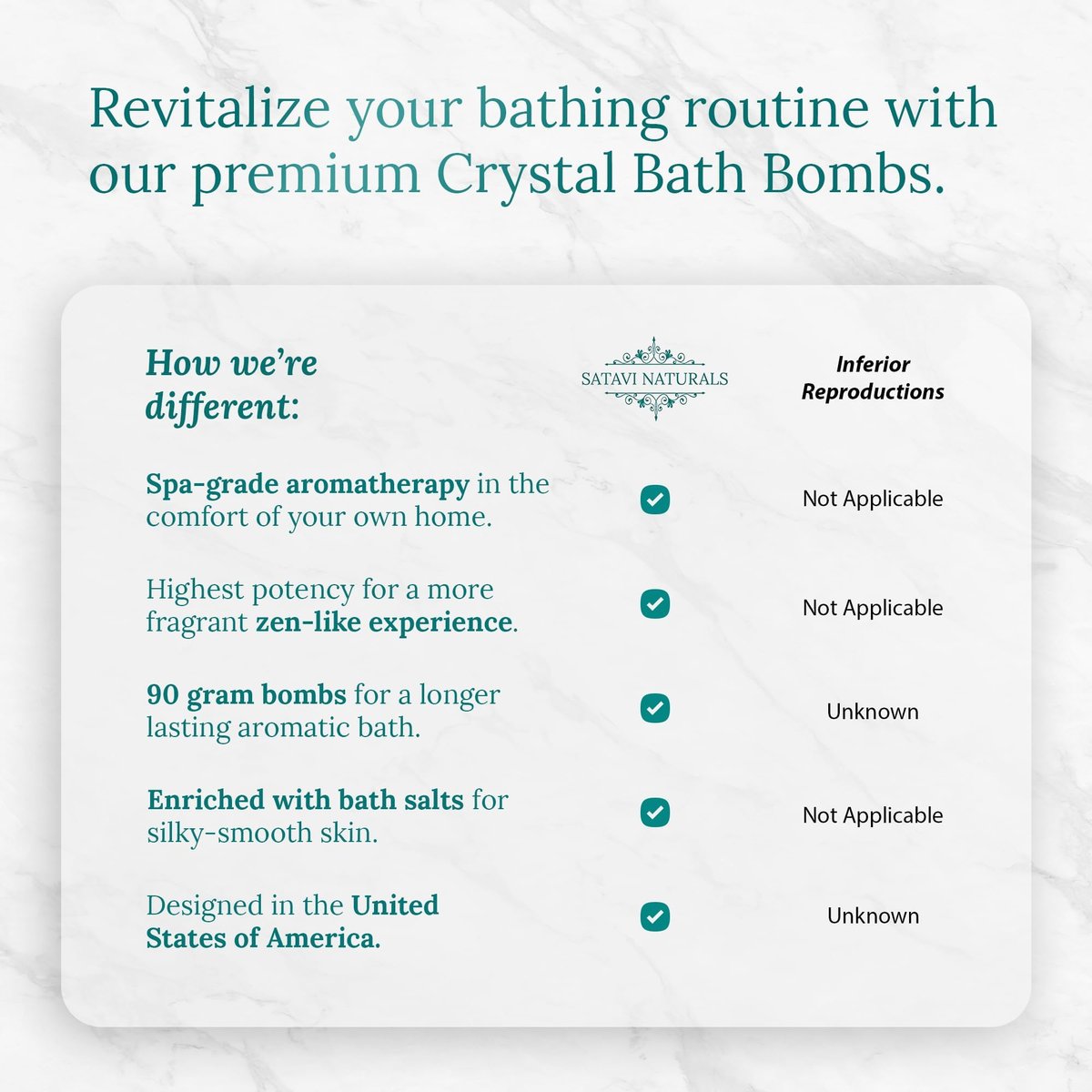 Satavi Naturals Crystal Bath Bombs Gift Set (6 Pack) – Aromatherapy Geode Fizzies with Nourishing Bath Salts – Lavender, Eucalyptus Mint & Citrus – Spa Gifts for Women, Relaxation & Moisturizing Avelisse