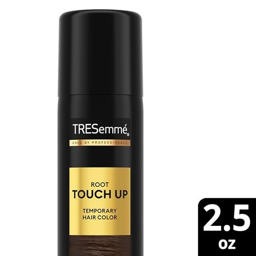 TRESemmé Root Touch Up Temporary Hair Color Spray, Dark Brown, Travel-Size 6-Pack – Instant Grey Coverage, 2.5 oz Each Avelisse