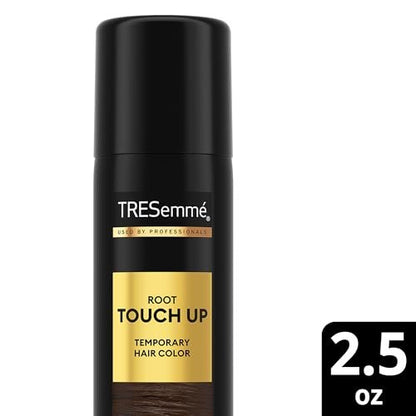 TRESemmé Root Touch Up Temporary Hair Color Spray, Dark Brown, Travel-Size 6-Pack – Instant Grey Coverage, 2.5 oz Each Avelisse