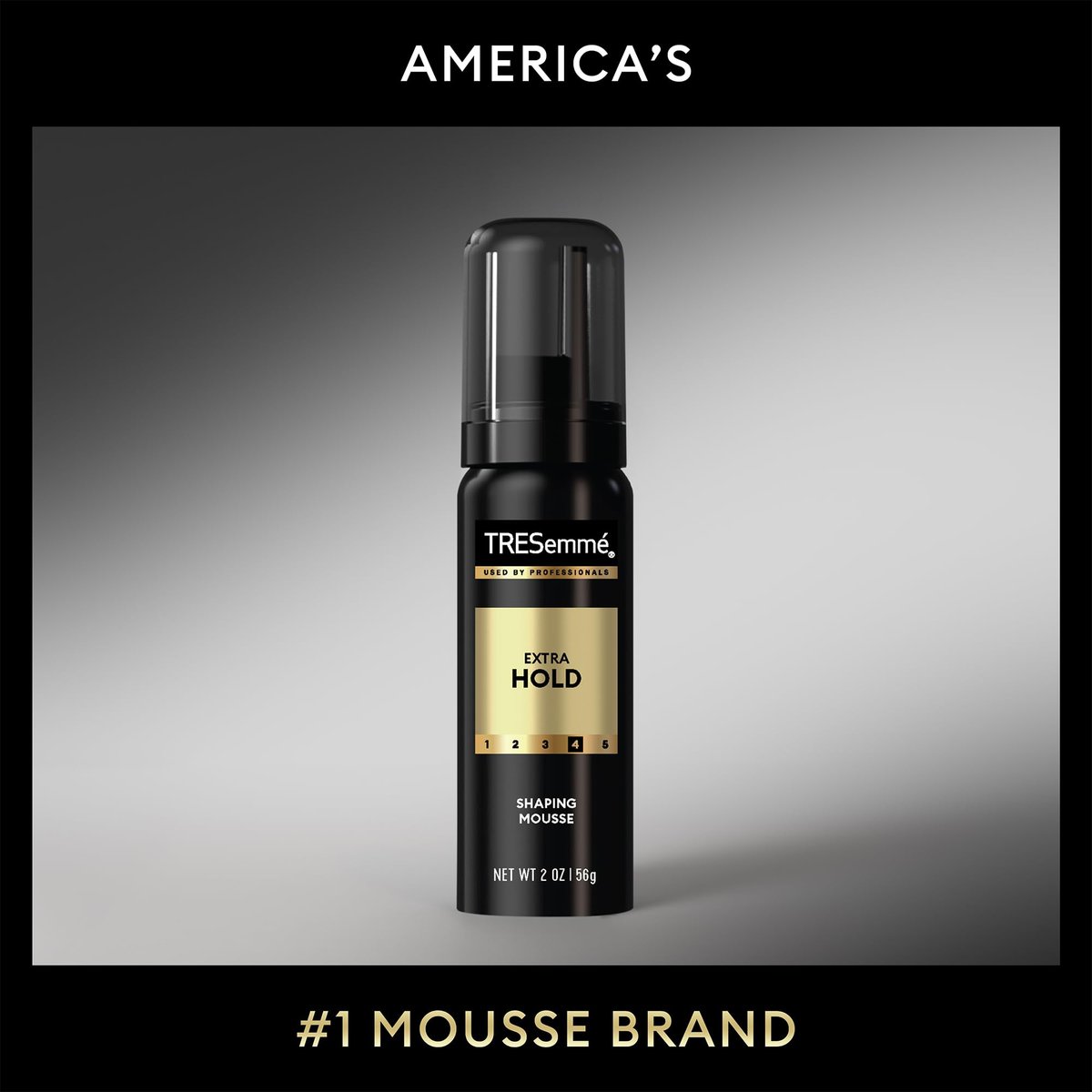 TRESemmé Shaping Mousse Extra Hold Travel-Size 12-Pack – 24H Frizz Control & Moisturizing Hair Mousse for Sculpting, 2 oz Each Avelisse