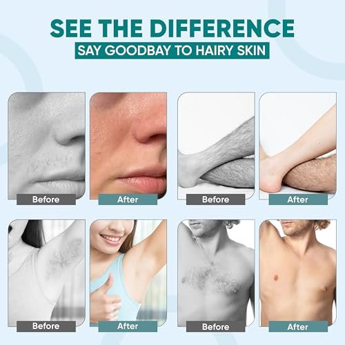 Amira Beauty 200 Non Woven Wax Strips for Hair Removal - Gentle Wax Paper for Face, Bikini, and Body - Pre-Cut, Tear Resistant Small and Large Strips - görsel 10