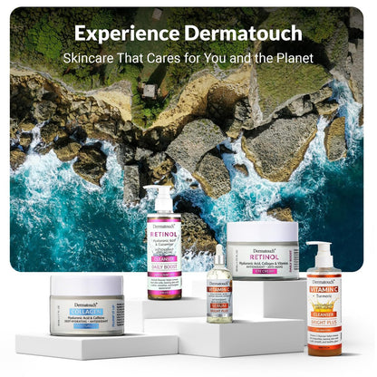 DERMATOUCH Retinol Face Cleanser – Daily Face Wash with Hyaluronic Acid, Cucumber, and Vitamins for Normal to Dry Skin – Hydrating Antioxidant Formula – Made in USA – 8 Fl Oz Avelisse