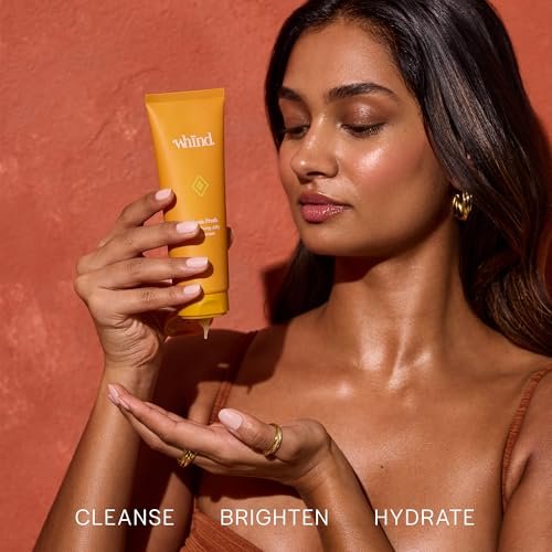 whind Oasis Fresh Vitamin C Face Cleanser with Niacinamide – Hydrating & Brightening Face Wash for Women, All Skin Types, 120ml - görsel 6
