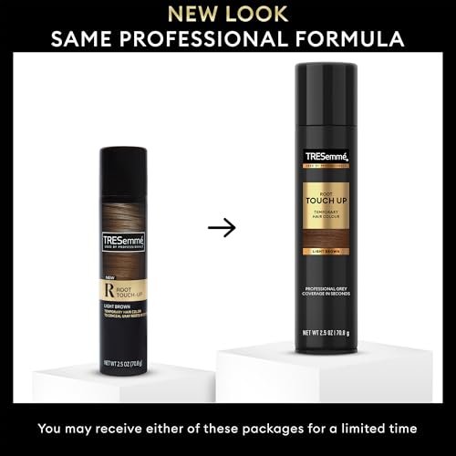 TRESemmé Light Brown Root Touch Up Spray - Temporary Hair Color for Travel, 2.5 oz (Pack of 6) Avelisse