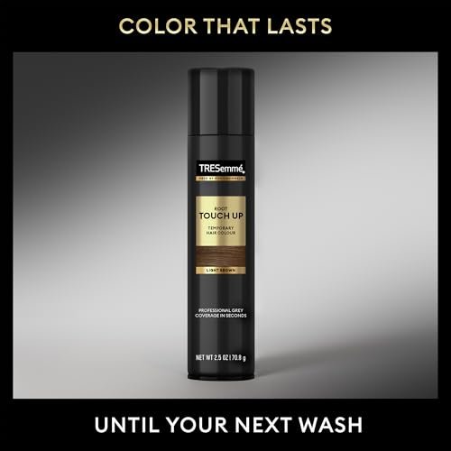 TRESemmé Light Brown Root Touch Up Spray - Temporary Hair Color for Travel, 2.5 oz (Pack of 6) Avelisse