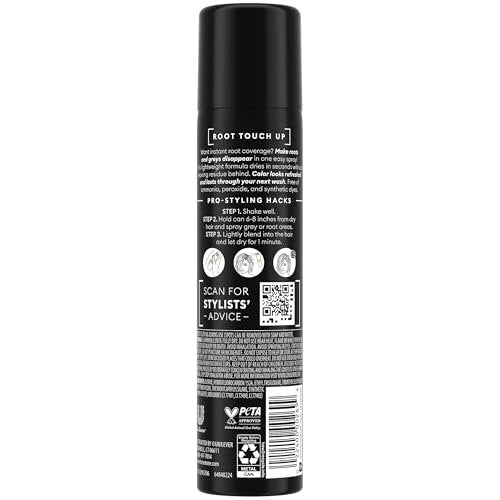 TRESemmé Light Brown Root Touch Up Spray - Temporary Hair Color for Travel, 2.5 oz (Pack of 6) Avelisse