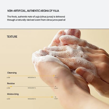 SOME BY MI Yuja Niacin Brightening All in One Cleanser - 3.38 oz (100ml) - Mild Daily Face Wash for Dull-Looking Skin - Low pH Formula - Pore and Sebum Care - Korean Skincare Avelisse