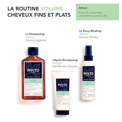 PHYTO VOLUME Volumizing Conditioner for Fine, Thin Hair - Silicone Free, 5.91 fl. oz. Avelisse