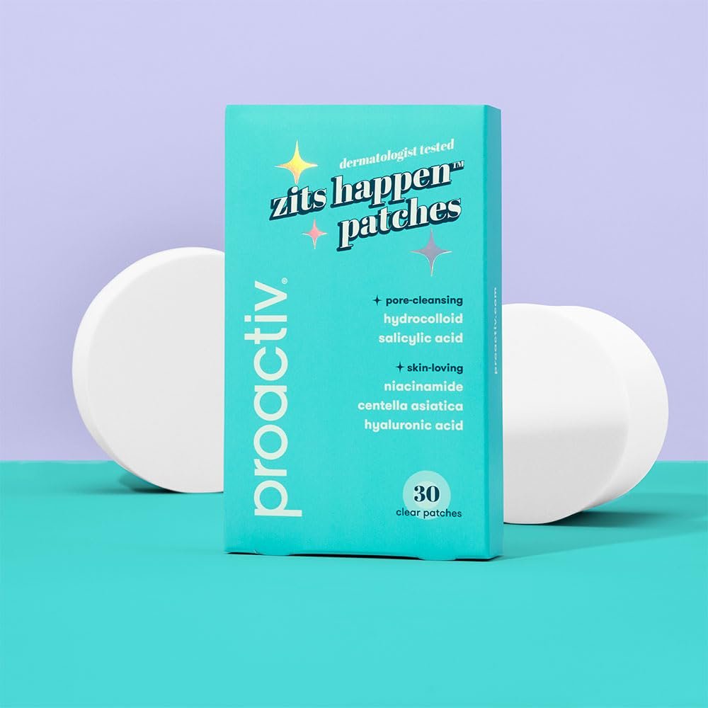 Proactiv Zits Happen Hydrocolloid Acne Patches with Salicylic Acid - 30 Count Pimple Patches for Face and Back Acne - görsel 5